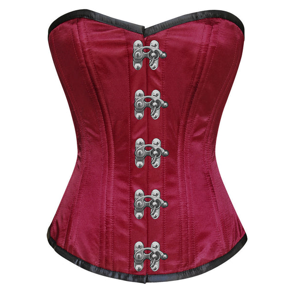 Aleenah Satin Waist Training Corset - DEMO for Corset