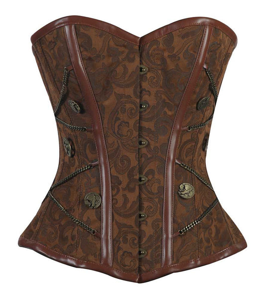 Flora Steampunk Overbust Corset