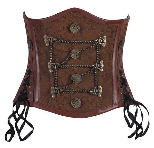 Francesca Steampunk Underbust Corset