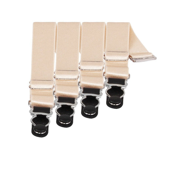 Suspender Clips In Ivory (4)