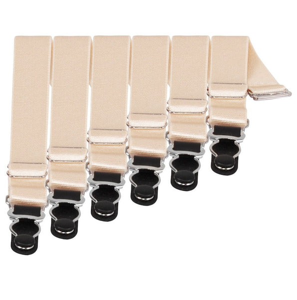 Suspender Clips In Ivory (6)